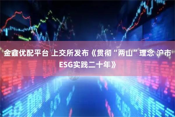 金鑫优配平台 上交所发布《贯彻“两山”理念 沪市ESG实践二十年》